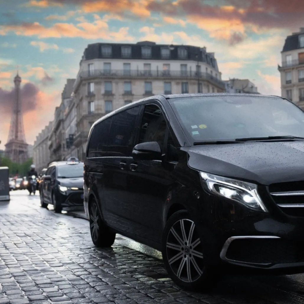 Mercedes V-Class Paris Tour Eiffel
